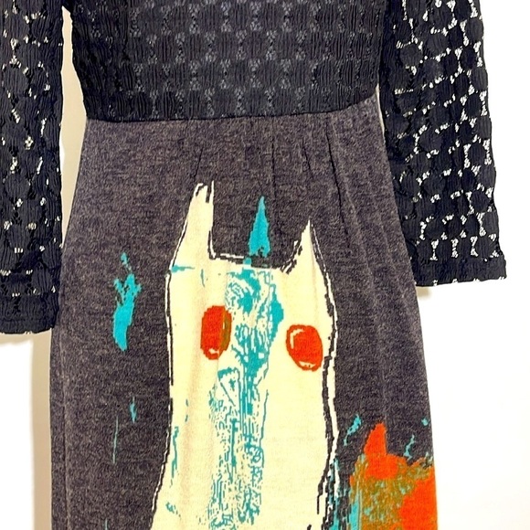 REBORN Vintage Scary Cat Dress Size S - Picture 5 of 5